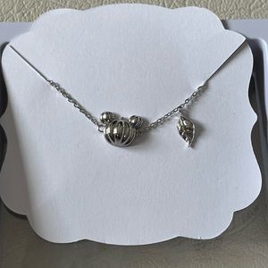 Mickey Pumpkin anklet / bracelet sterling silver